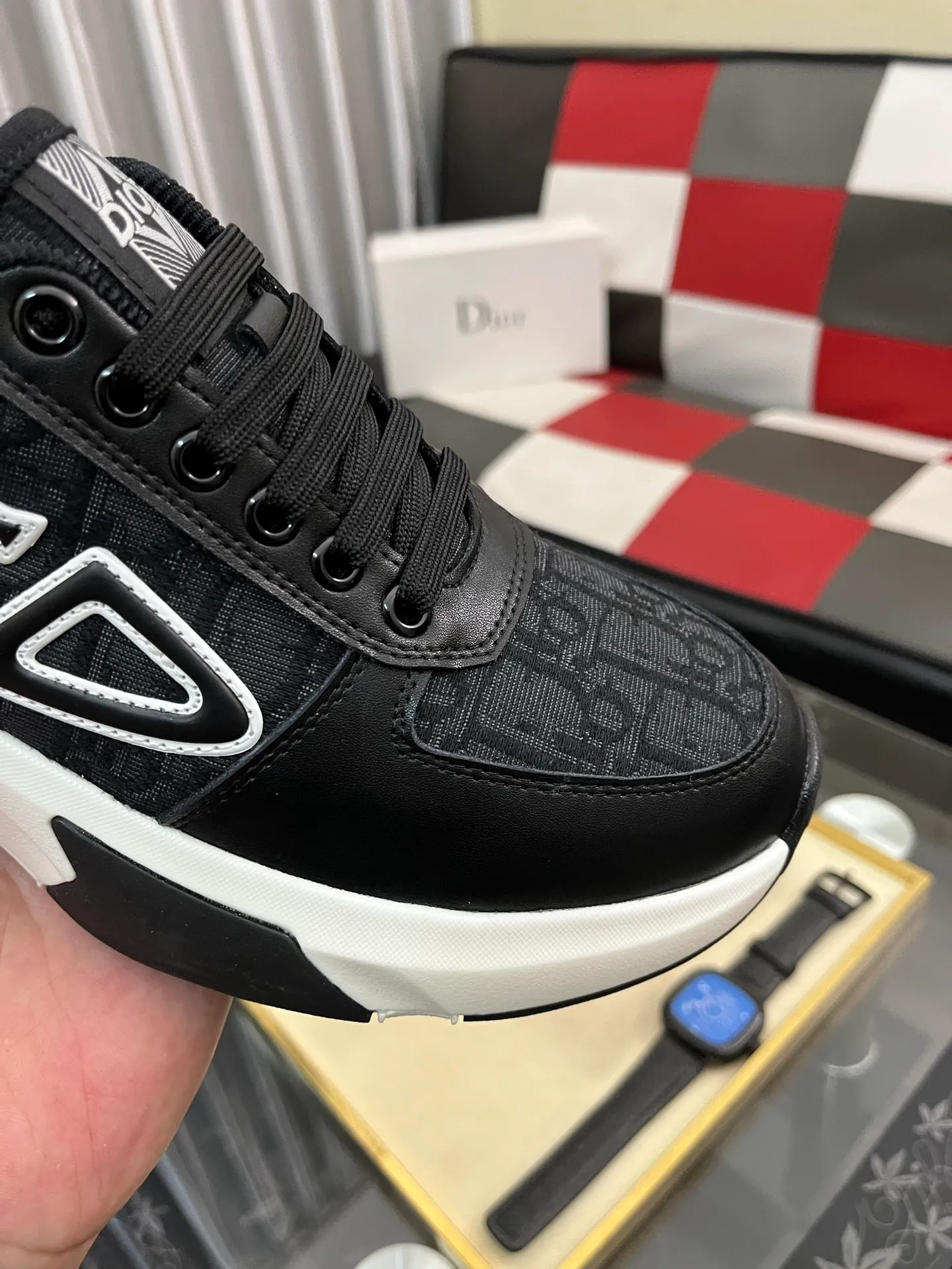 Men's Men's Shoes 💰438⌚️⌚️"Dior DIOR*" latest hot style casual shoes, top brand [seduce] luxury~purchase, top~quality. [Strong] The upper is made of imported breathable cowhide with material ➕ breathable sheepskin feet (•) and fine workmanship. Code number: 38-444️⃣Colors available